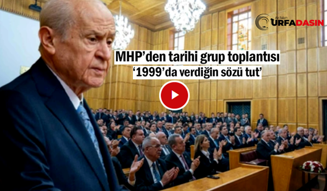 Bahçeli Grup Toplantısında Abdullah Öcalan'ı Göreve Çağırdı!