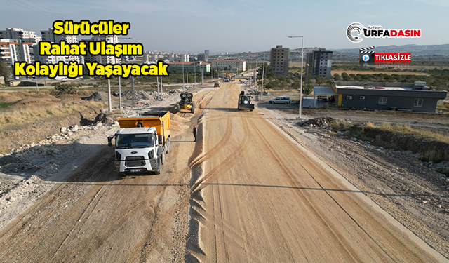 Mehmetçik ve Seyrantepe Mahallelerinde Trafik Yoğunluğunu Düşürecek Yol Yapılıyor