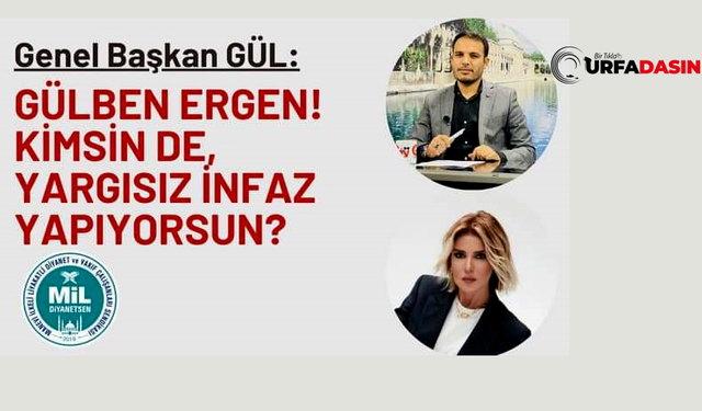 Mil-Diyanet Sen, Gülben Ergen'e Tepki Gösterdi Halil Bilik'e Sahip Çıktı