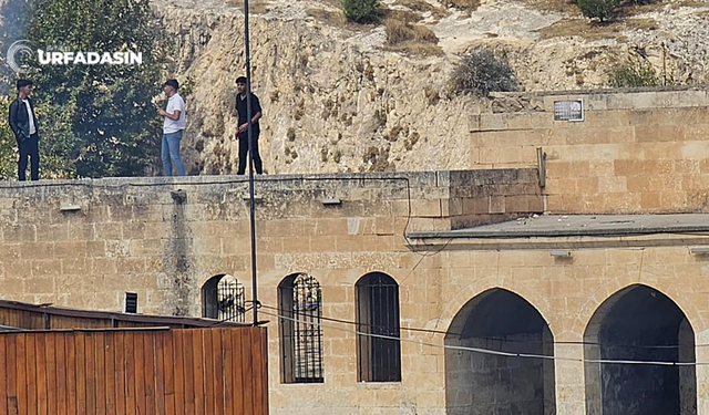 Halfeti Ulu Camii’nde Gençlerin Tehlikeli TikTok Çekimi!