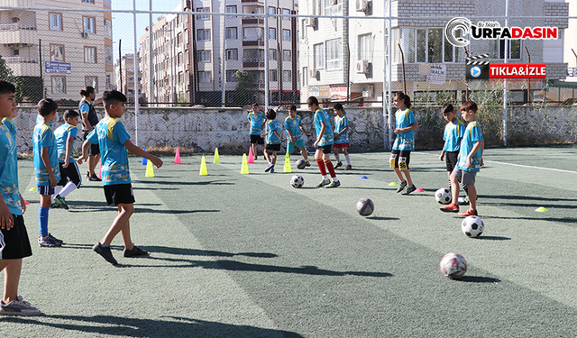 Çocuklar, Haliliye Belediyesi ile Futbolcu Adayı Oluyor