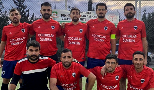 Urfa'da Hastane Personeli Arasında Futbol Turnuvası Düzenlendi