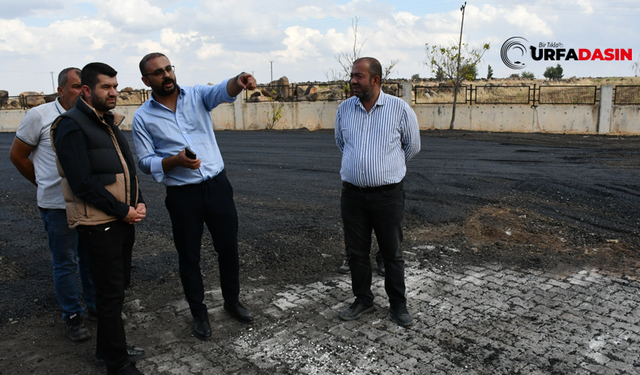 Siverek Belediyesi Hastanede 50 Araçlık Otopark Alanı Oluşturdu