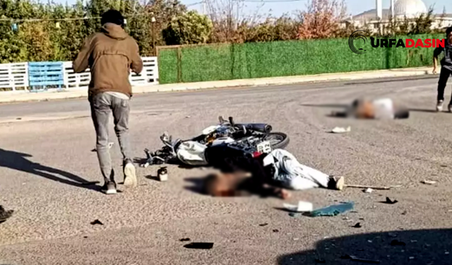 Şanlıurfa’da Motosiklet ile Otomobil Çarpıştı: 1 Ölü, 1 Yaralı