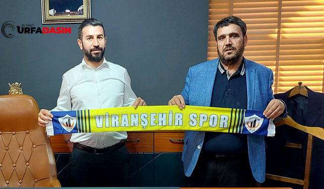 Vedat Ekinci'den Viranşehir Spor'a Destek Sözü