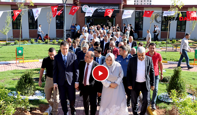 Karaköprü’de Öğrenciler İçin Yeni Okuma Evi Açıldı