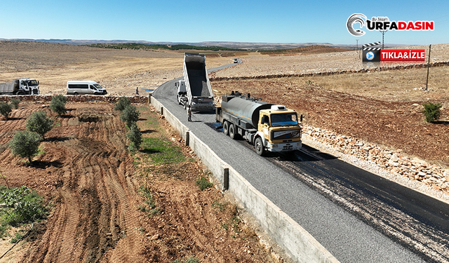 Büyükşehir, Haliliye Gürpınar Güzergâhında Yol Çalışmasını Tamamladı