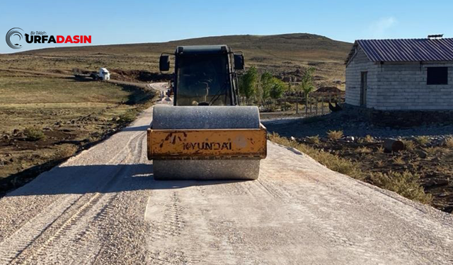 Siverek Kırsalında Yol Yapım Hamlesi