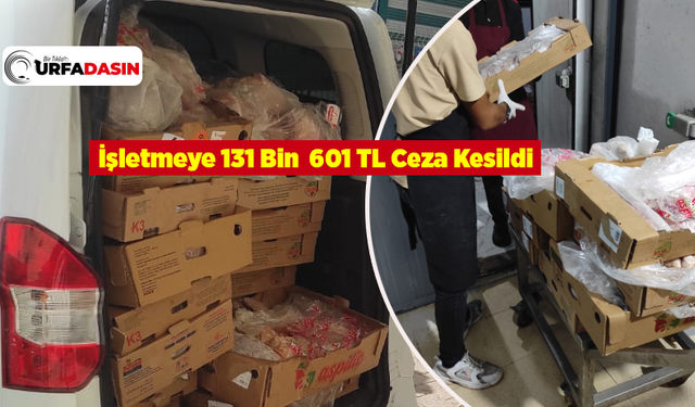 Eyyübiye'de Ele Geçirilen 700 Kilo Tarihi Geçmiş Tavuk Ele Geçirildi