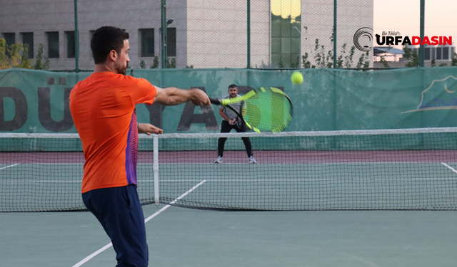 Şanlıurfa’da Cumhuriyet Bayramına Özel Tenis Turnuvası