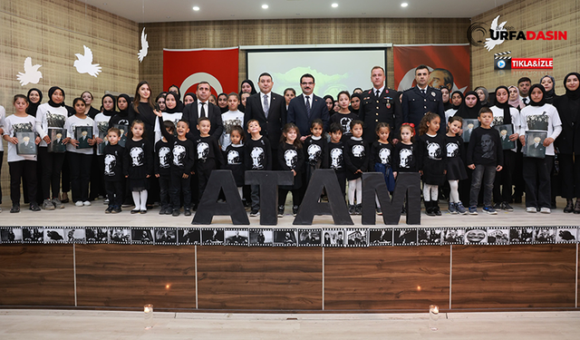 Harran'da 10 Kasım Atatürk'ü Anma Programı Düzenlendi