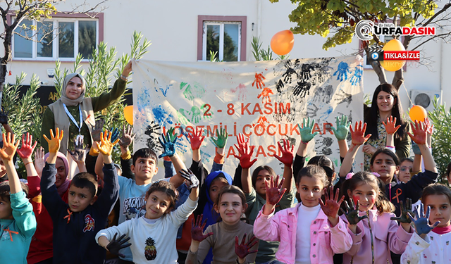 Şanlıurfa'da Lösemili Çocuklar Haftası Kapsamında Farkındalık Etkinliği Düzenlendi