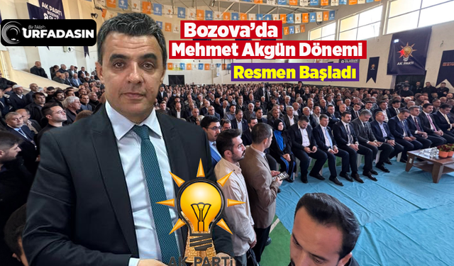 AK Parti Bozova 8.Olağan Kongresini Coşkuyla Gerçekleştirdi