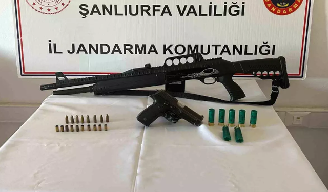 Şanlıurfa'da Jandarmadan Silah Kaçakçılığı Operasyonu:8 Gözaltı