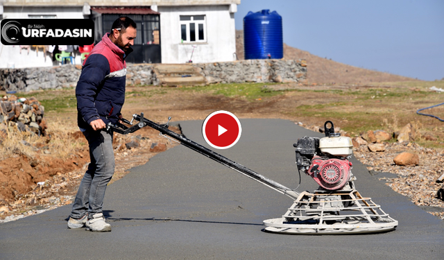 Siverek Kırsalında Yolların Kalitesi ve Konforu Ali Murat Bucak İle Artıyor