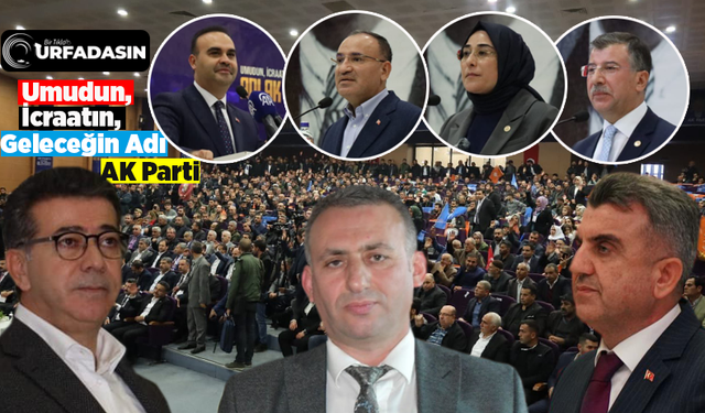 AK Parti'nin Siverek'teki 8. Olağan Kongresi Coşkuyla Gerçekleşti