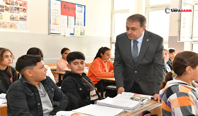 Vali Şıldak Bugün Suruç’taydı, Öğrencilerle Bir Araya Geldi