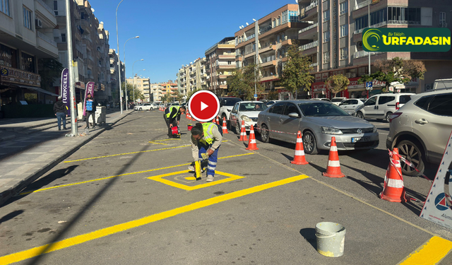 Şanlıurfa’da Düzensiz Parkın Önüne Geçmek İçin Parkomat Alanları Oluşturuluyor