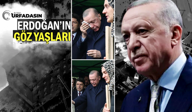 Erdoğan Bolu'ya Gitti Gözyaşlarını Tutamadı