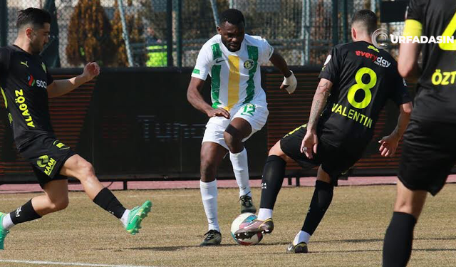 Şanlıurfaspor Deplasmanda Iğdır İle 2-2 Berabere Kaldı