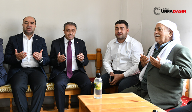 Vali Şıldak'tan Başkan Çiftçi'ye Taziye Ziyareti