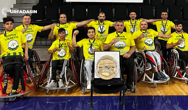 Şanlıurfa Tekerlekli Sandalye Basketbol Takımı Süper Lige Yükseldi