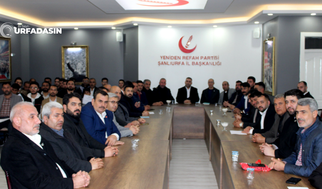 Yeniden Refah Partisi Şanlıurfa İl Başkanlığı Teşkilatlanmada Türkiye 2.'si Oldu