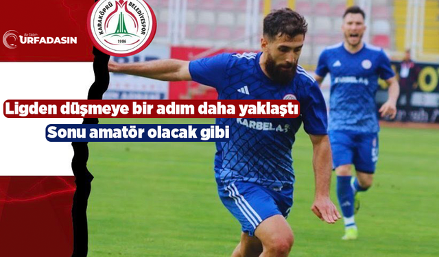 Karaköprü Belediyespor2-1 Yenildi,Artık Ligde Kalması Çok Zor