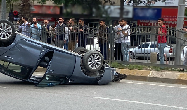 Şanlıurfa'daki Bu Kazada Sürücünün Burnu Bile Kanamadı