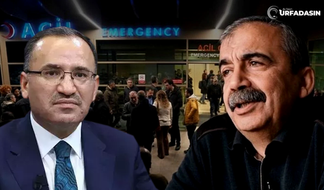Bekir Bozdağ'dan Sırrı Süreyya Önder'e Hastanede Ziyaret