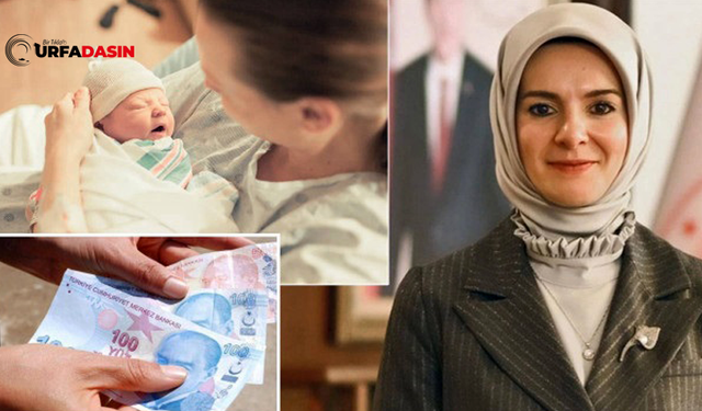 Doğum Yardımı Bütçesi 31 Temmuz'da Şanlıurfa'ya Akacak !