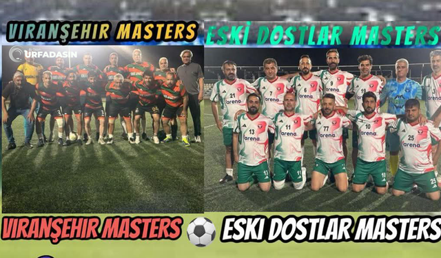 Bay Gol Klasını Konuşturuyor, Viranşehir Masterler Kazanıyor
