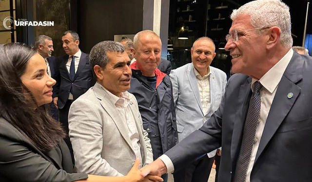 İyi Parti Genel Başkanı Müsavat Dervişoğlu Şanlıurfa'da