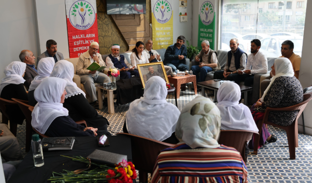 DEM Parti Urfa İl Örgütü, Sırrı Süreyya Önder İçin Mevlit Okuttu