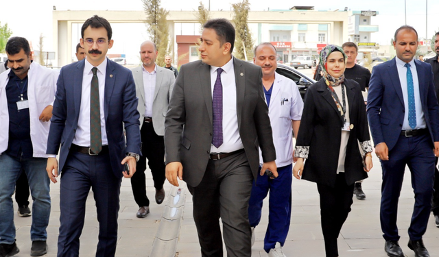 Şanlıurfa Sağlık Müdürü Solmaz Akçakale Devlet Hastanesine Üst Düzey Ziyarette Bulundu