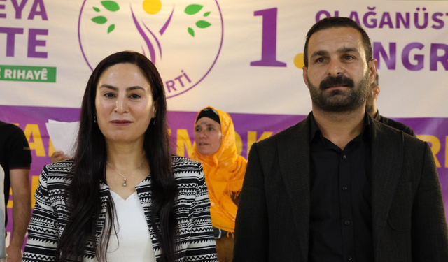 DEM Parti Urfa İl Örgütü 1.Olağan Kongresini Yaptı Yeni Eş Başkanlar Belli Oldu