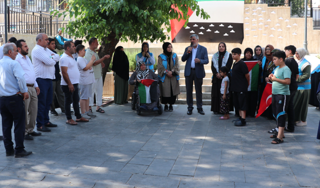 Diyanet Vakfı Şanlıurfa Kadın Kolları’ndan Gazze İçin Anlamlı Etkinlik
