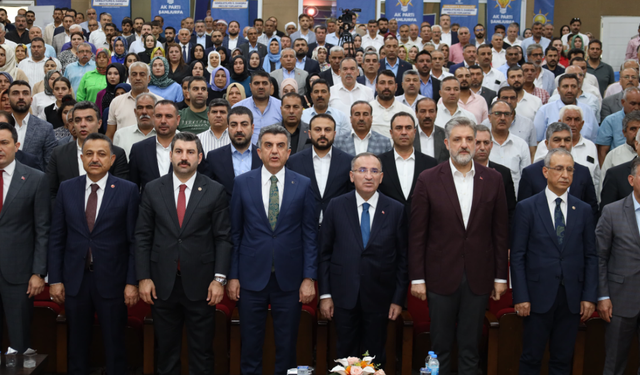 AK Parti Şanlıurfa İl Danışma Meclisi Toplantısına Yoğun Katılım