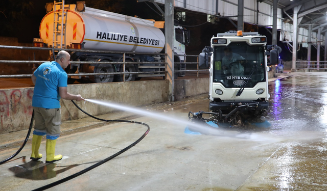Haliliye Belediyesi, Kurban Bayramı Sonrası Temizlik Seferberliği Başlattı