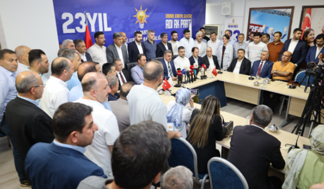 AK Parti Şanlıurfa İl Başkanlığında Terörsüz Türkiye Toplantısı