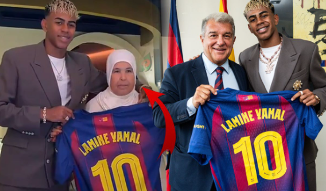 Barcelona'nın Yeni 10 Numarasının Maaşı 10 kat Arttı: Törene Babaanesiyle Katıldı