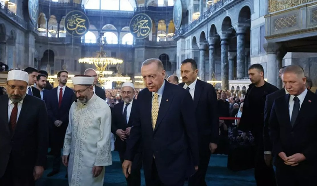 Erdoğan; Ayasofya İnşallah Ebediyen Özgür Kalacak