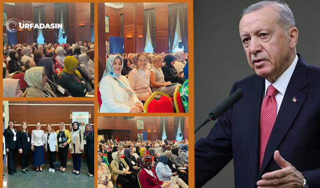 AK Parti'nin Şanlıurfa'daki Kadın Kolları Başkanları Erdoğan'dan Ders Alacak