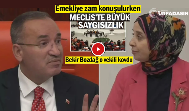 Bekir Bozdağ Mecliste Kahkaha Atan Milletvekiline Çok Kızdı