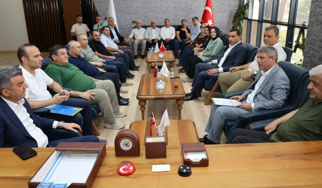 AK Parti Şanlıurfa İl Başkanı Günbegi, OSB'yi Ziyaret Etti