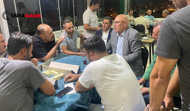 CHP'li Mahmut Tanal,Şanlıurfa'da Okey Masasında !