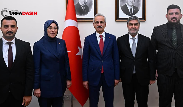 Ulaştırma Bakanıyla Viranşehir Çevre Yolu Görüşmesi !
