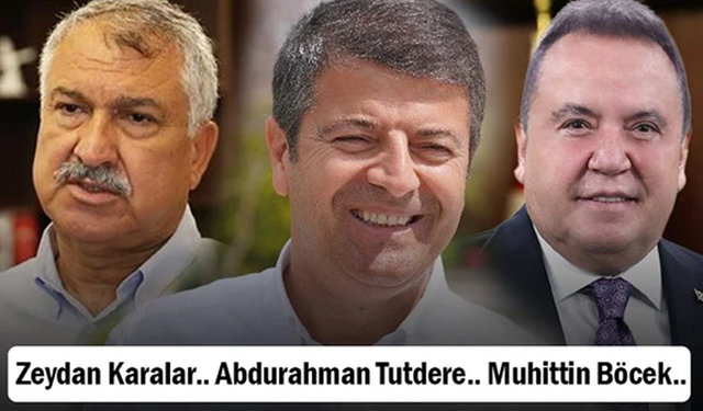 CHP'nin Adana, Adıyaman, Antalya Belediye Başkanları Gözaltına Alındı