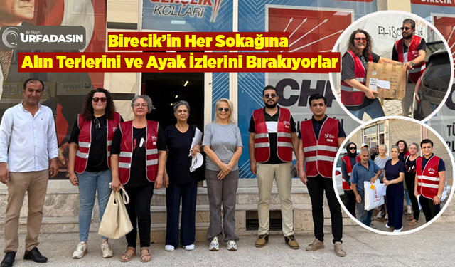 CHP Birecik'te Dar Gelirli Bin 500 Aileyi Sevindirdi