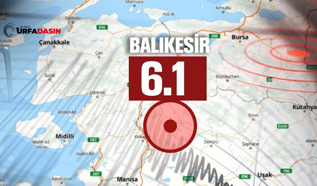 Balıkesir Merkezli Deprem, 10 İlde Hissedildi